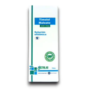 TIMOLOL 0,5 % GOTAS OFT FCO 10 ML (DISTRILAB)