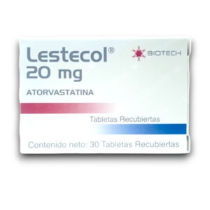 LESTECOL (ATORVASTATINA) 20 MG X 30 TAB REC (BIOTECH)
