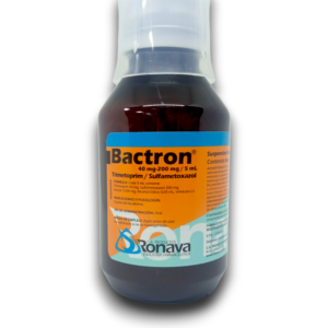 BACTRON (TRIMETOPRIM /SULFAMETOXAZOL) 200 MG /40 MG SUPS ORAL FCO 100 ML (RONAVA)