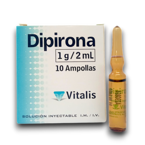 DIPIRONA 1 G /2 ML AMP I.V /I.M (VITALIS)