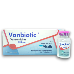 VANCOMICINA 500 MG AMP I.V (VITALIS)