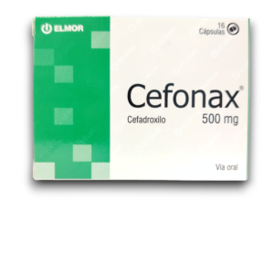 CEFONAX (CEFADROXILO) 500 MG X 16 CAP (ELMOR)