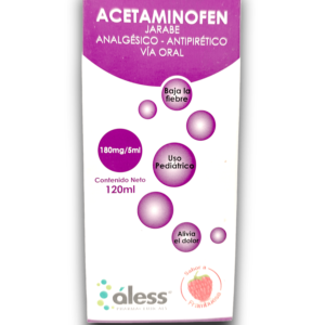 ACETAMINOFEN 180 MG /5 ML JBE PED FCO 120 ML (ALESS)