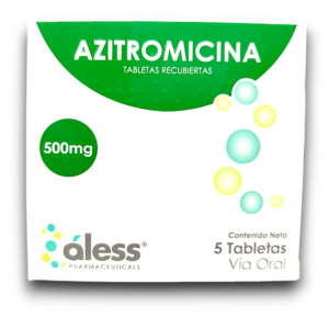 AZITROMICINA 500 MG X 5 TAB (ALESS)