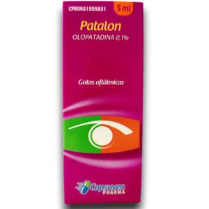 PATALON (OLOPATADINA) 0,1 % GOTAS OFT FCO 5 ML (CAPSUVEN)