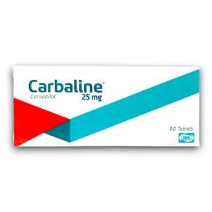 CARBALINE(CARVEDILOL) 25 MG X 30 TAB (RAVEL) ( * )