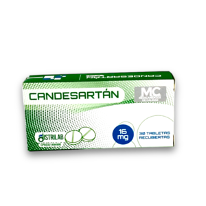 CANDESARTAN 16 MG X 30 TAB (DISTRILAB)
