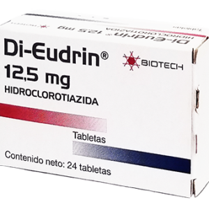 DI-EUDRIN (HIDROCLOROTIAZIDA) 12,5 MG X 30 TAB (BIOTECH)