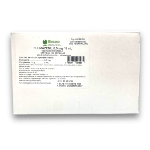 FLUMAZENIL 0,5 MG/5ML AMP. (BIOSANO)