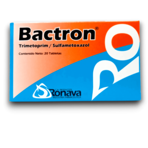 BACTRON (TRIMETOPRIM /SULFAMETOXAZOL 400 MG /80 MG X 20 TAB (RONAVA)