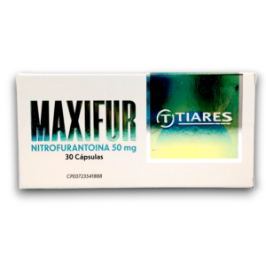 MAXIFUR (NITROFURANTOINA) 50 MG X 30 CAP (TIARES)