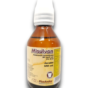MISULVAN (AMBROXOL) 30 MG /5 ML JBE AD 120 ML (PLUSANDEX)