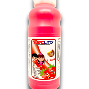 SUEROLITO 400 ML 75 mEq/L + ZINC USO ORAL SABOR A FRESA (BALKER)
