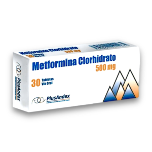 METFORMINA 500 MG X 30 TAB (PLUSANDEX)