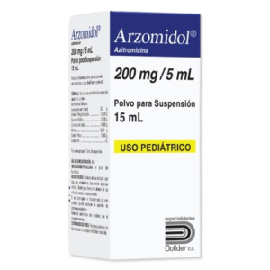 ARZOMIDOL (AZITROMICINA) 200 MG /5 ML P /SUSP ORAL FCO 15 ML (DOLLDER)