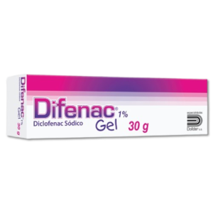 DIFENAC (DICLOFENAC SOD) 1 % GEL 30 G (DOLLDER)