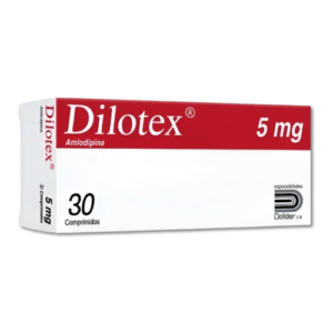 DILOTEX (AMLODIPINA) 5 MG X 30 COMP (DOLLDER)