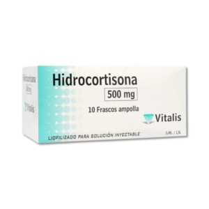 HIDROCORTISONA 500 MG AMP (VITALIS)