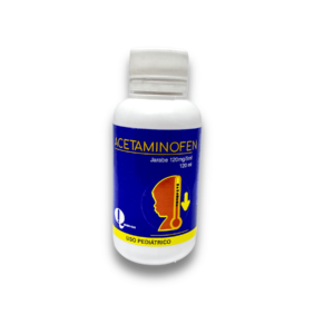 ACETAMINOFEN 120 MG /5 ML JBE PED FCO 120 ML (QUIM FAR)
