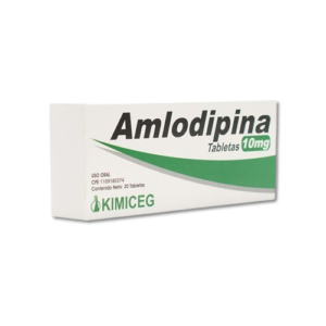 AMLODIPINA 10 MG X 20 TAB (KIMICEG)