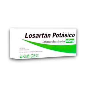 LOSARTAN POTASICO 100 MG X 30 TAB REC (KIMICEG)
