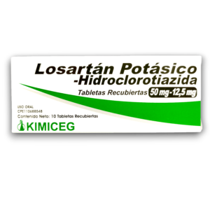 LOSARTAN /HCT 50 MG /12.5 MG X 10 TAB REC (KIMICEG)