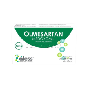 OLMESARTAN 40 MG X 30 TAB (ALESS)