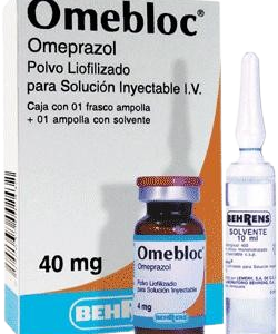 OMEBLOC (OMEPRAZOL) 40 MG POLVO LIOFILIZADO AMP (BEHRENS)