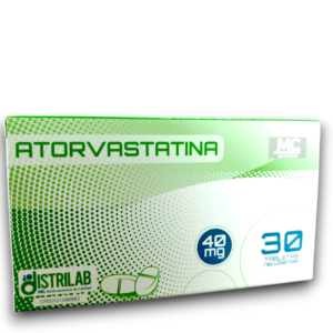 ATORVASTATINA 40 MG X 30 TAB (DISTRILAB)