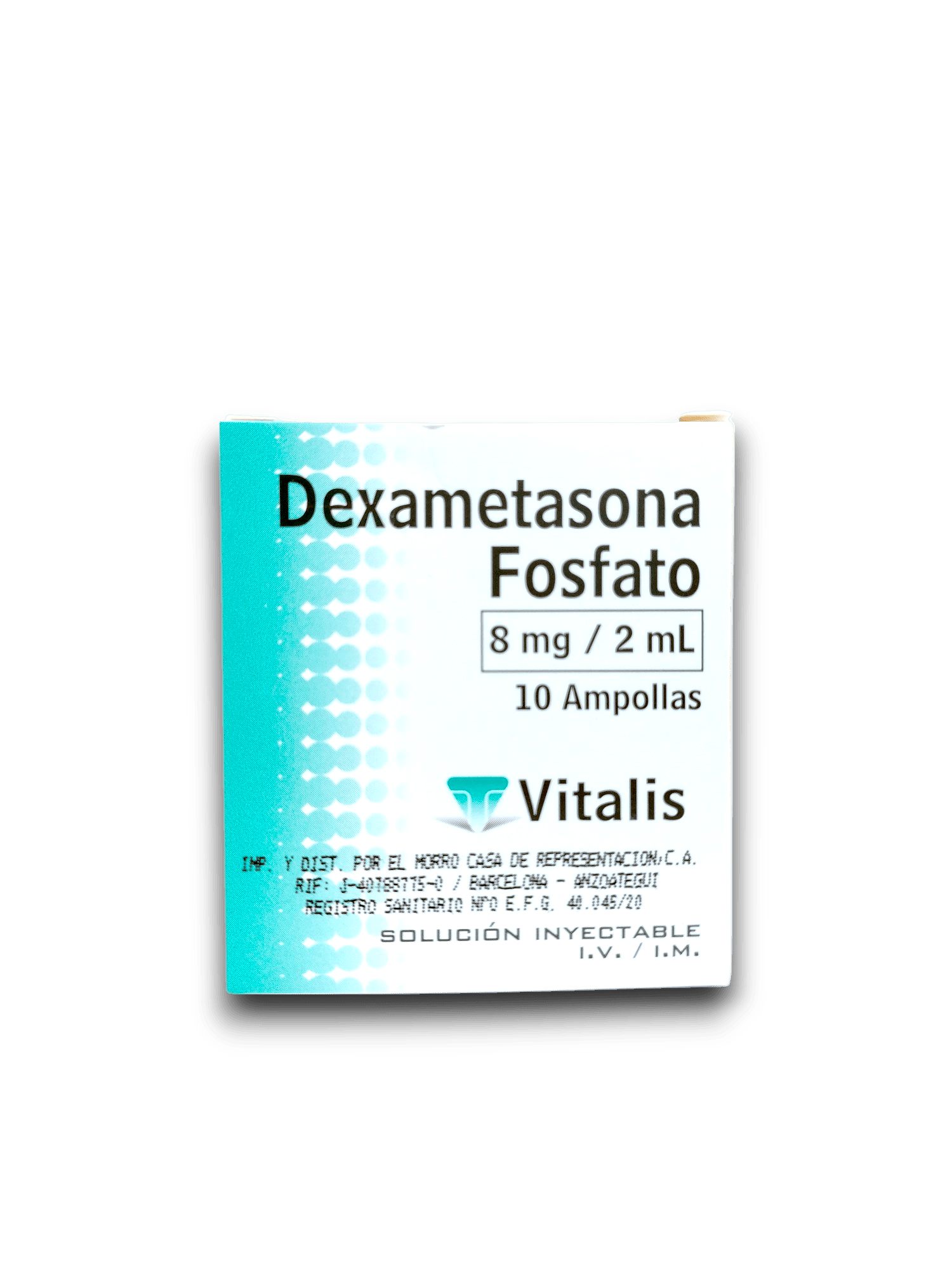 DEXAMETASONA 8 MG /2 ML AMP (VITALIS)