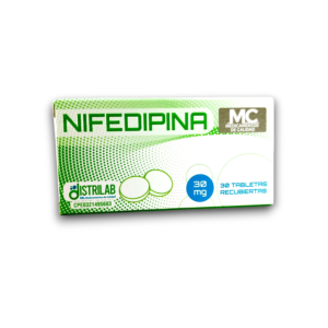 NIFEDIPINA 30 MG X 30 TAB (DISTRILAB)