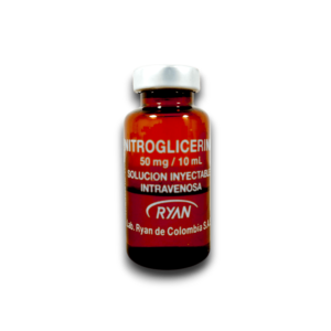 NITROGLICERINA 50 MG /10 ML AMP I.V