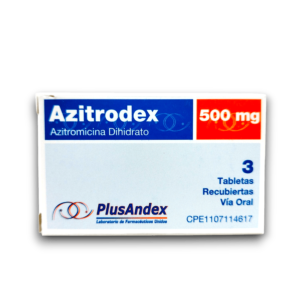 AZITRODEX (AZITROMICINA) 500 MG X 3 TAB (PLUSANDEX)