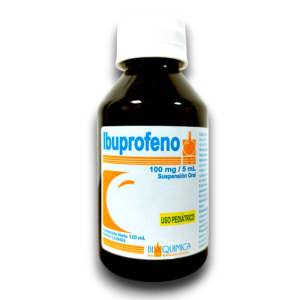 IBUPROFENO 100 MG /5 ML SUSP ORAL FCO 120 ML (BIOQUIMICA)