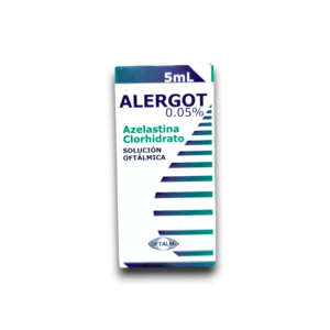 ALERGOT (AZELASTINA) 0,5 % SOL OFT FCO 5 ML (OFTALMI) ( * )