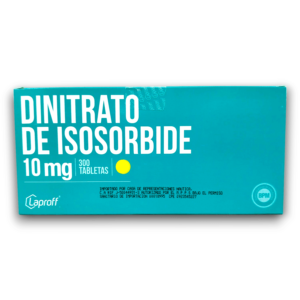 DINITRATO DE ISOSORBIDE 10 MG X 10 TAB (LAPROFF)
