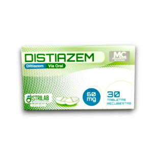 DISTIAZEM (DILTIAZEM) 60 MG X 30 TAB (DISTRILAB)
