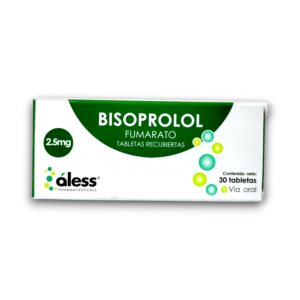 BISOPROLOL 2,5 MG X 30 TAB REC (ALESS)