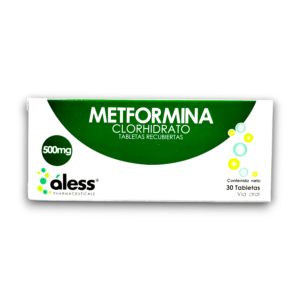 METFORMINA 500 MG X 30 TAB REC (ALESS)