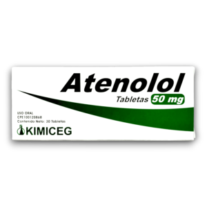 ATENOLOL 50 MG X 30 TAB (KIMICEG)