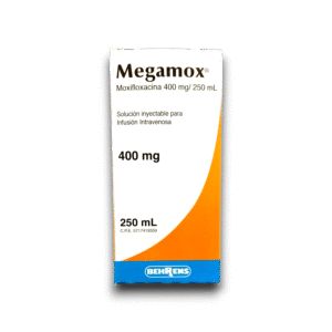 MEGAMOX (MOXIFLOXACINA) 400 MG /250 ML INF (BHERENS)