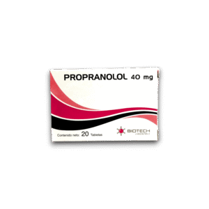 PROPRANOLOL 40 MG X 20 TAB (BIOTECH)