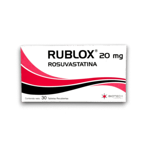 RUBLOX (ROSUVASTATINA) 20 MG X 30 TAB (BIOTECH)