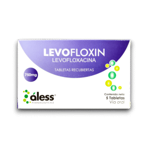 LEVOFLOXIN (LEVOFLOXACINA) 750 MG X 5 TAB (ALESS)