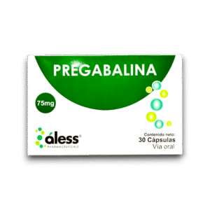 PREGABALINA 75 MG X 30 CAP (ALESS)