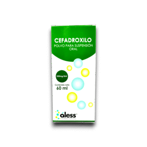 CEFADROXILO 250 MG /5 ML P /SUSP ORAL FCO 60 ML (ALESS)