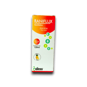 RANIFLUX (RANITIDINA) 150 MG /10 ML SOL ORAL FCO 120 ML (ALESS)