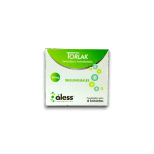 TORLAK (KETOROLAC) SUBLINGUAL 30 MG X 4 COMP (ALESS)