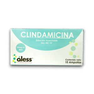 CLINDAMICINA 600 MG /4 ML AMP (ALESS)