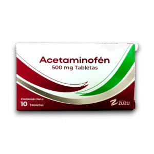 ACETAMINOFEN 500 MG X 10 TAB (ZUZU)